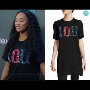 Opening Ceremony I.O.U. embellished Mini Dress